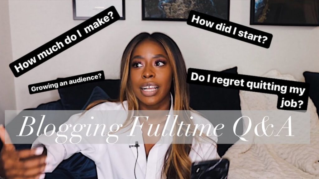 BLOGGING Q&A | 6 MONTHS FULL-TIME | HIGHLOWLUXXE