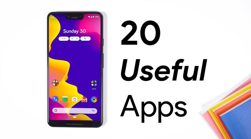 Top 20 Best Android Apps 2019