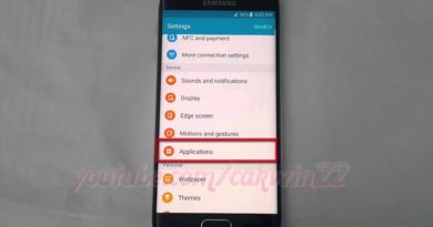 Android Lollipop : How to sort application manager by name or size on Samsung Galaxy S6