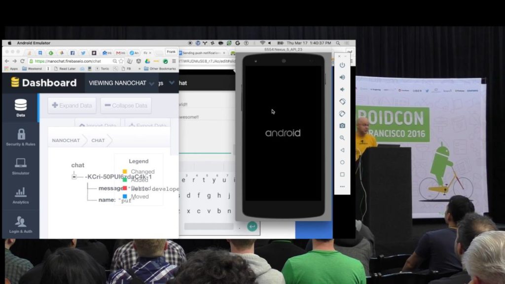 Building an Android app with Google's Firebase