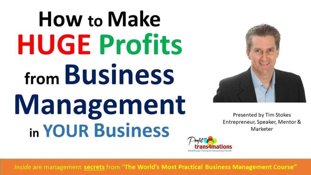 Business and Management Profit Tips | Business Courses Online | Increase Net Profit Margin
