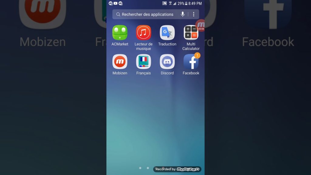 Comment activer une application qu'on a desactiver