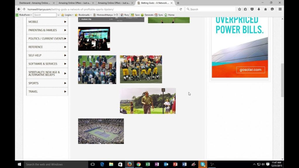 Complete Step by Step "Link Posting" Blogging Site Set Up PART 1
