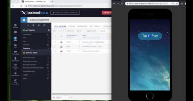 Develop a client/server mobile app without any coding. 100% codeless
