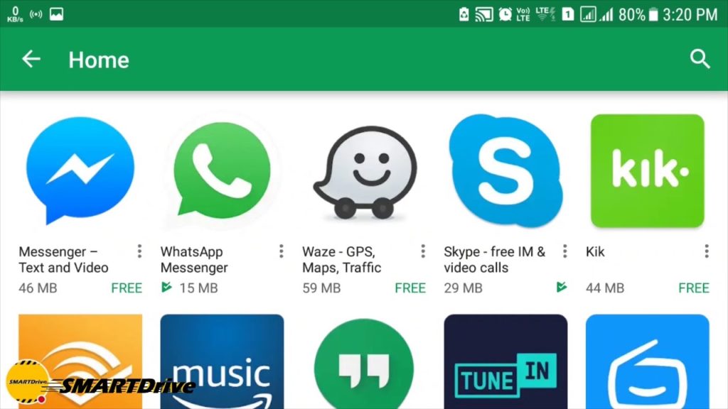 Download Android auto apps : SMARTDrive