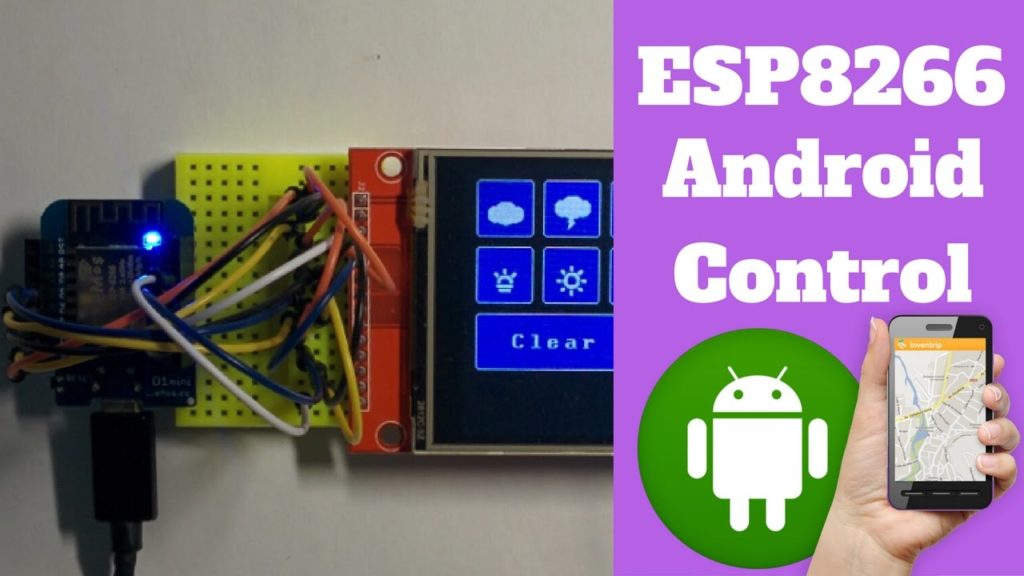 ESP8266 GPIO Control using Android App - MIT APP Inventor