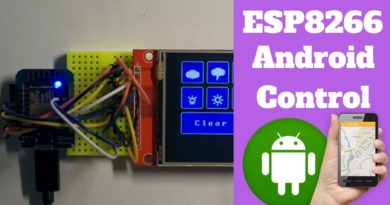ESP8266 GPIO Control using Android App - MIT APP Inventor