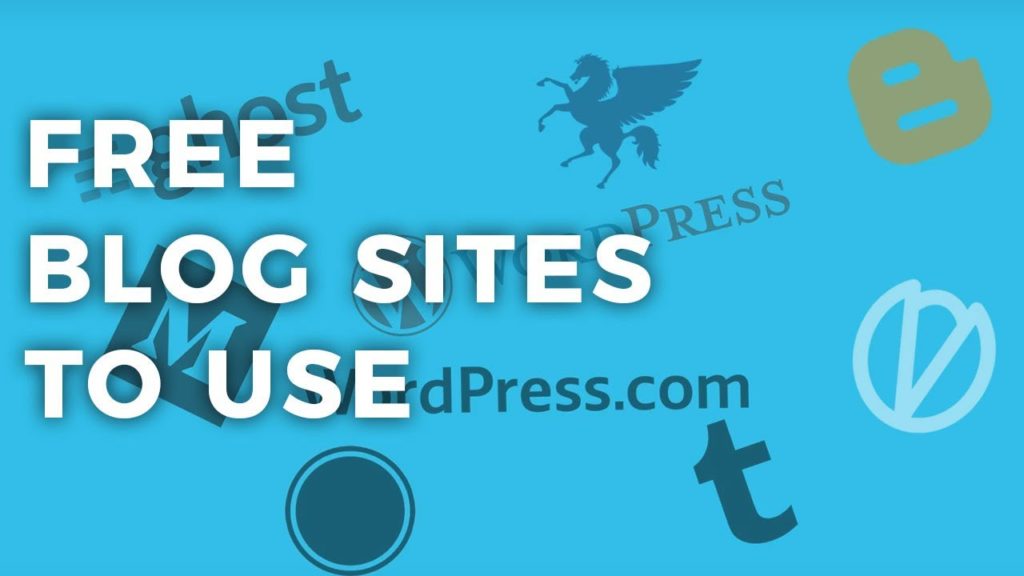 Free blog sites to use for creating a website