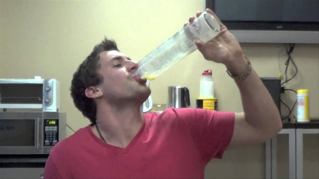 Guy Eats 10 Sticks of Butter for Charity - 8000 Calories