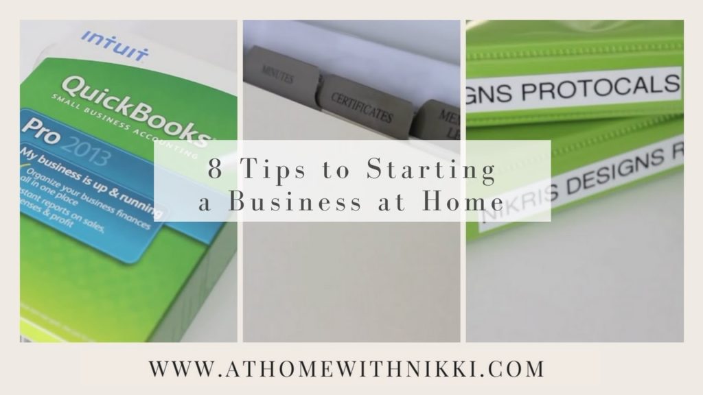 HOME-BASED BUSINESS: 8 Tips To Starting A Business At Home