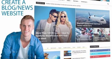 How To Create A Blog Website | Wordpress Tutorial