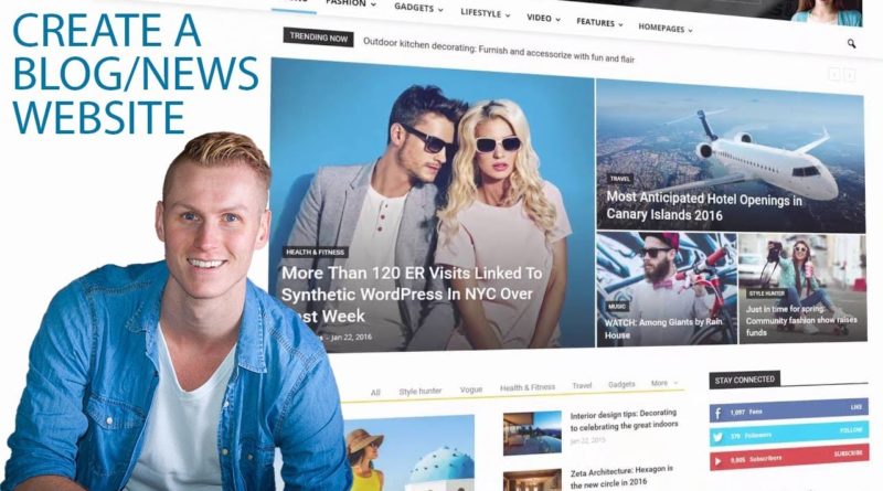 How To Create A Blog Website | Wordpress Tutorial