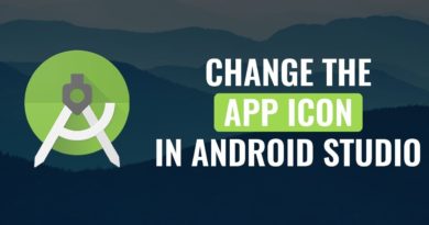 How To Set the App Icon for Android App using Android Studio