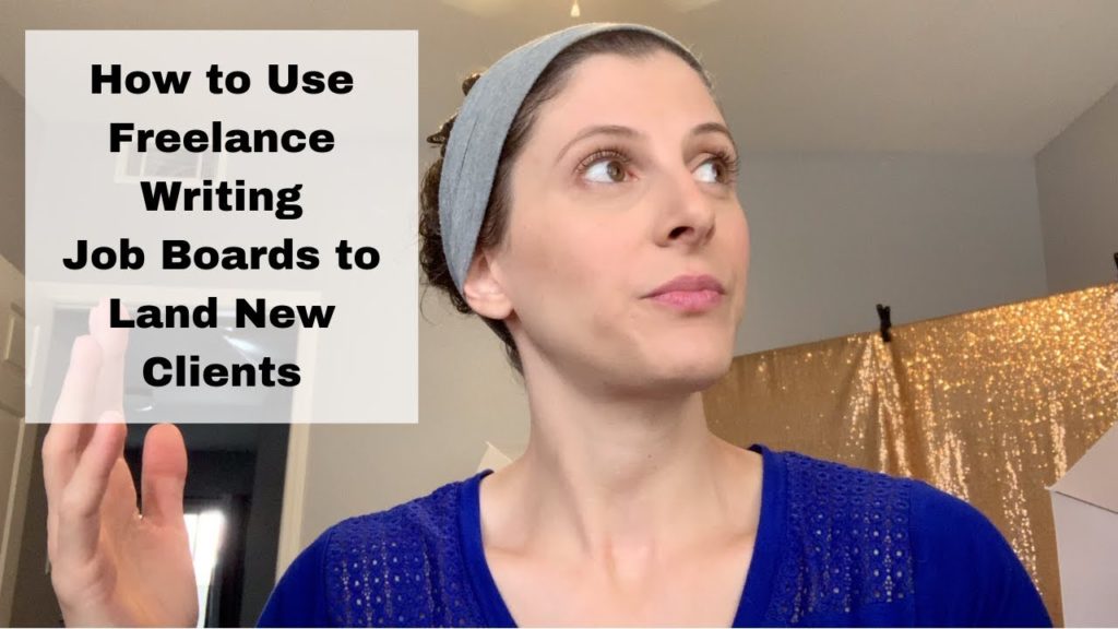 How should you apply for freelance writing jobs on job boards?