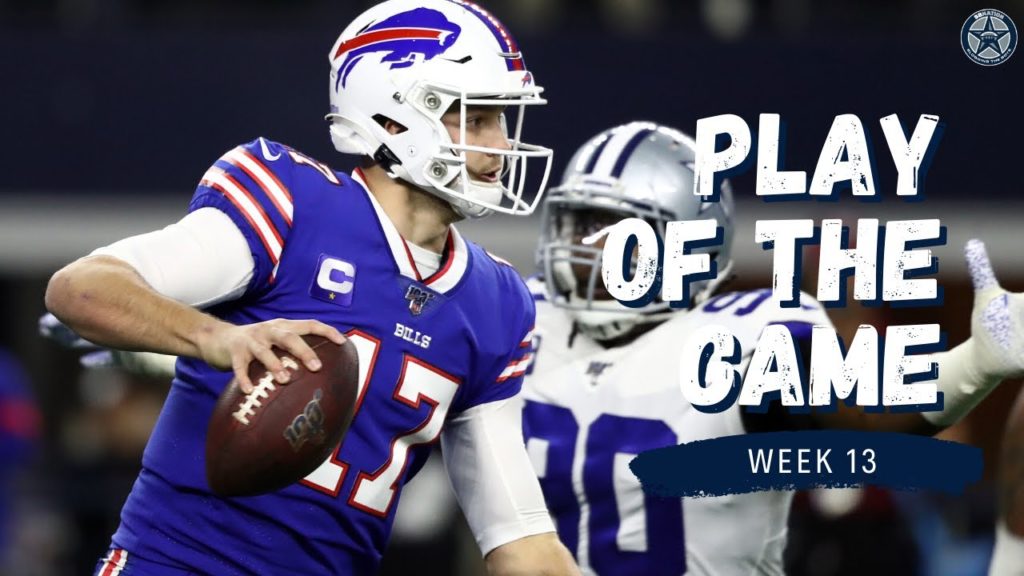 Jourdan Lewis Sack Stops Bills' Drive | Play of the Game | Blogging the Boys