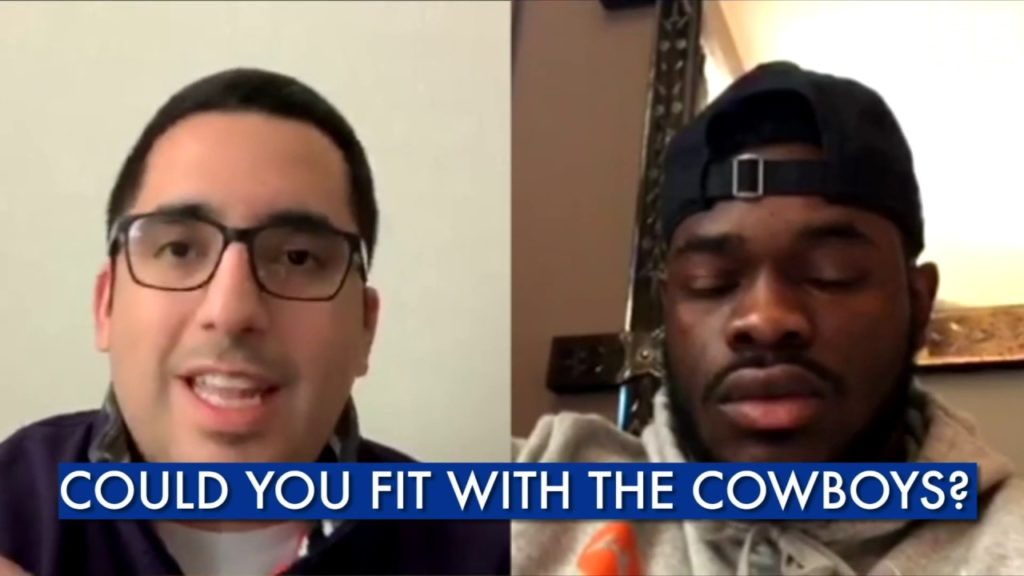NFL draft prospect Penny Hart explains the appeal of playing for Dallas