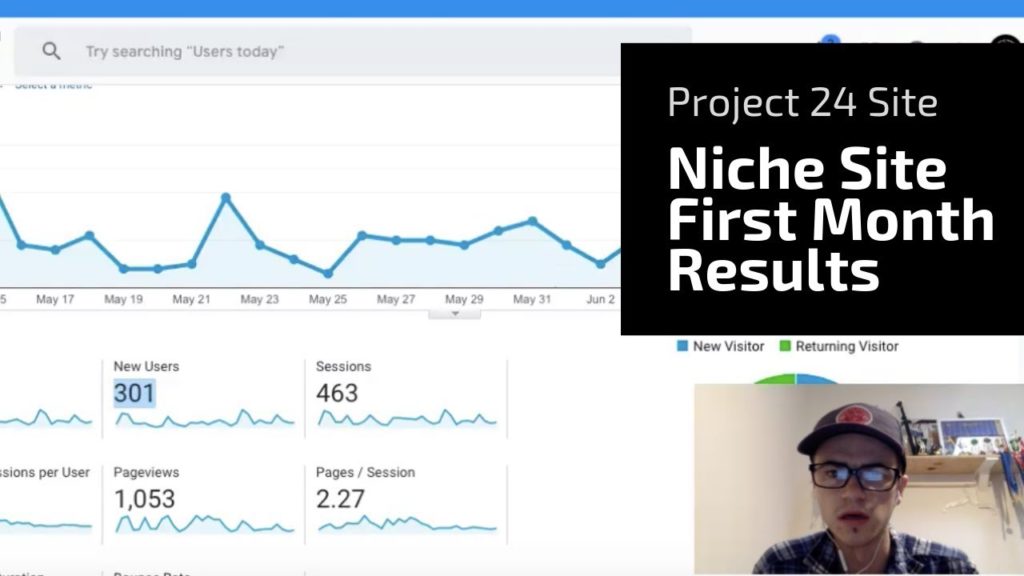 OVER 1,000 PAGE VIEWS IN MY FIRST MONTH BLOGGING! | Niche Site Case Study