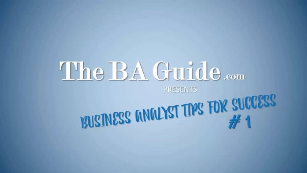 Own Your Conference Call - Business Analyst Tips for Success #1