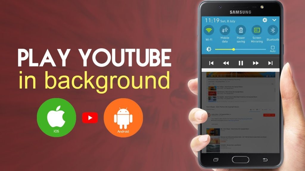 Play YouTube Videos In Background (Android & iOS) No Additional App
