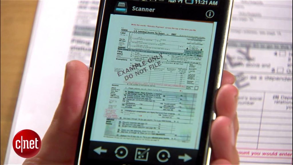 Scan documents with your Android phone
