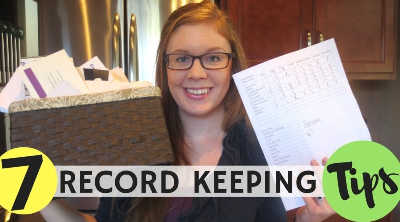 7 Record Keeping Tips for Small Business Owners