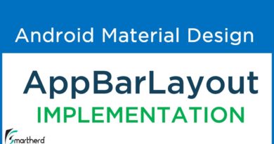 #7.2 Implementing Android AppBarLayout | Material Design Support Library