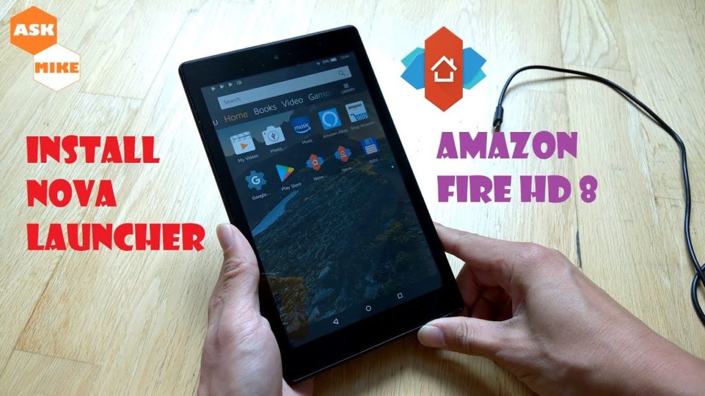 Amazon Fire HD 8 - Install Nova Launcher - Android Tablet Transformation EP02