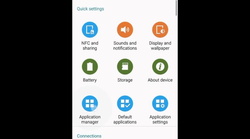 Applications manager, permission of Android 6.0 on Samsung Galaxy Note 4 N910C official