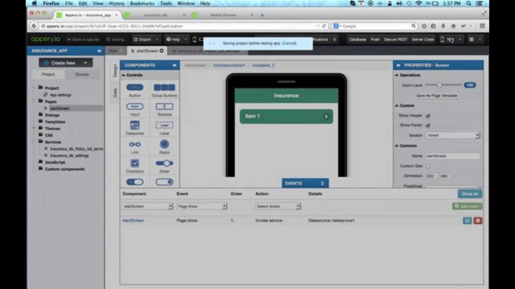 Building a Mobile App with Database in 5 Minutes