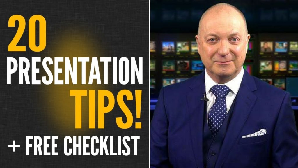 Business Presentation Tips - 20 Tips + Free Downloadable Checklist