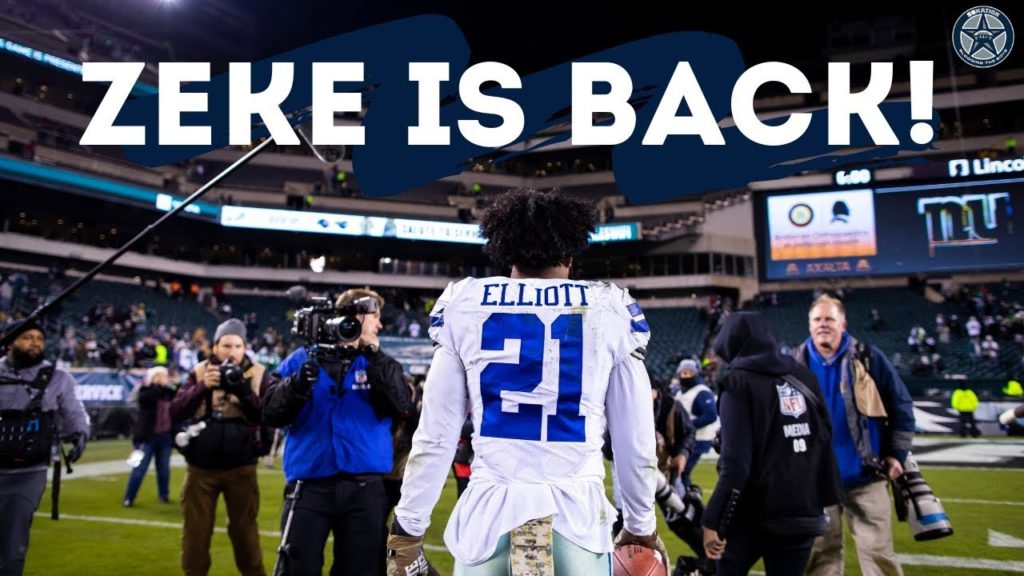 Ezekiel Elliott Signs 6 Year, $90 Million Extension | Blogging the Boys