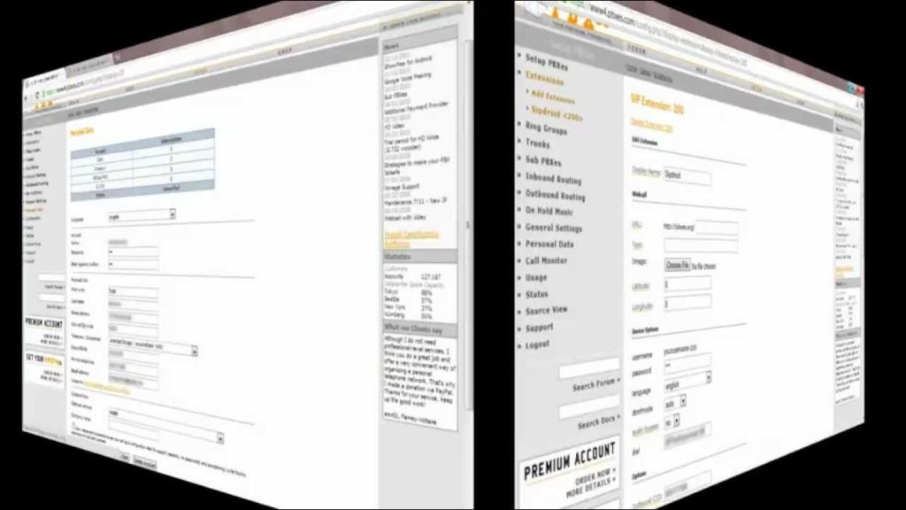 Free WIFI / VOIP calls using your Android device by a free hosted SIP server.