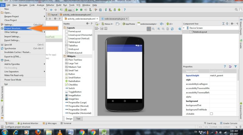 How To Add Libraries In Android Studio v4 v7 Appcompat