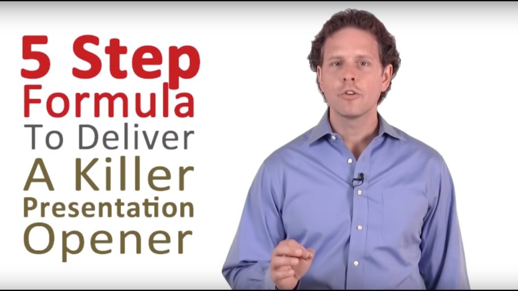How to Do a Presentation - 5 Steps to a Killer Opener