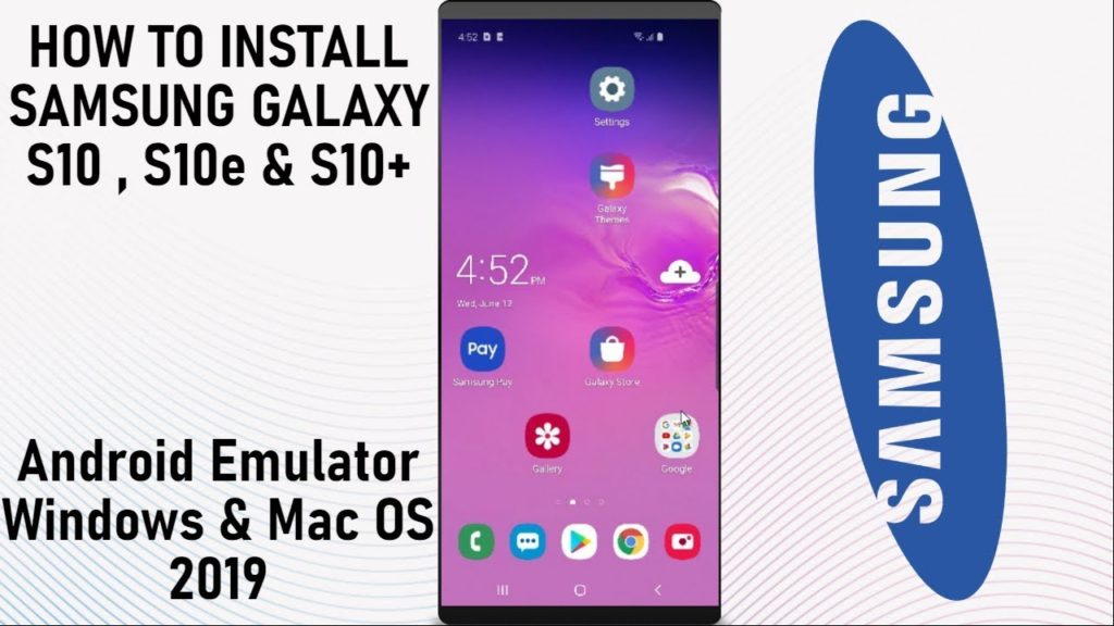 How to Install Samsung Galaxy S10 Android Emulator 2019 Guide