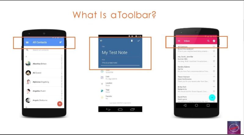 How to use Toolbar in android Part 1 - Android Material Design || Toolbar as ActionBar