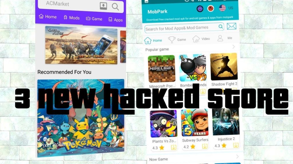 Top 3 new mod app stores android 2019 || play store alternetive apps Android