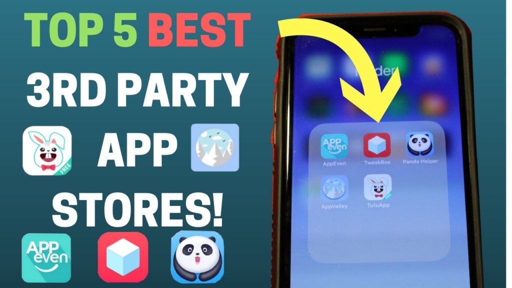 Top 5 BEST 3rd Party App Stores For iPhone/iOS! - Get Paid & Hacked Apps