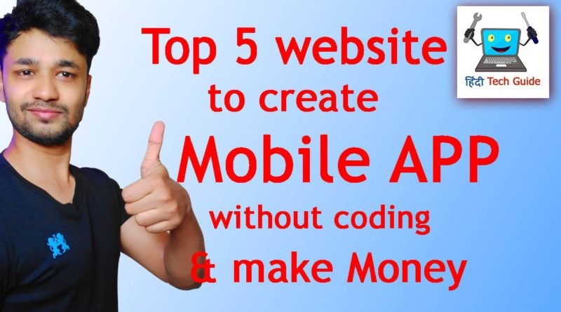 best app creator website | create mobile app without coding