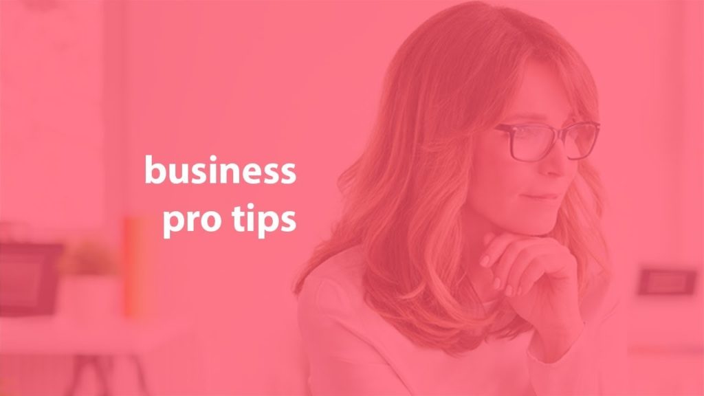 business pro tips for beginners