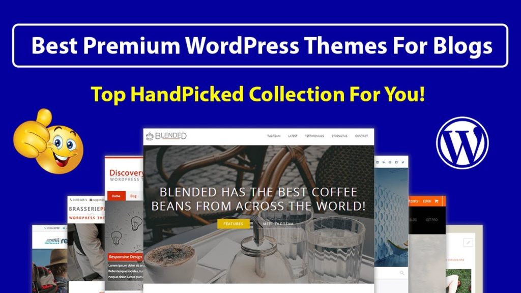 5 Best HandPicked Premium WordPress Themes for Blogging 2019