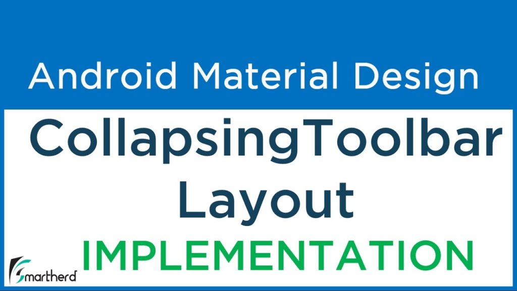 #7.3 Implementing Android CollapsingToolBarLayout | Material Design Support Library