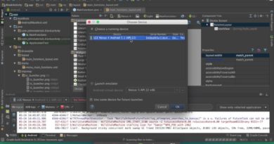 Android Studio How to run your app on emulator and phone | tablet