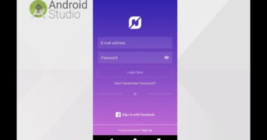 Android UI XML tutorial - Instagram Login