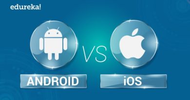 Android vs iOS |  Comparison Between Android and iOS | Mobile App Development Training | Edureka