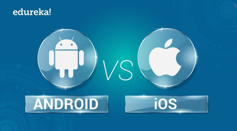 Android vs iOS |  Comparison Between Android and iOS | Mobile App Development Training | Edureka