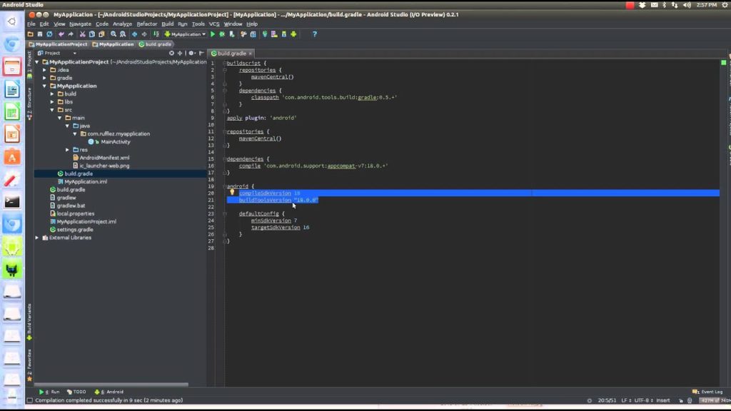 AppCompat Android Studio Demo