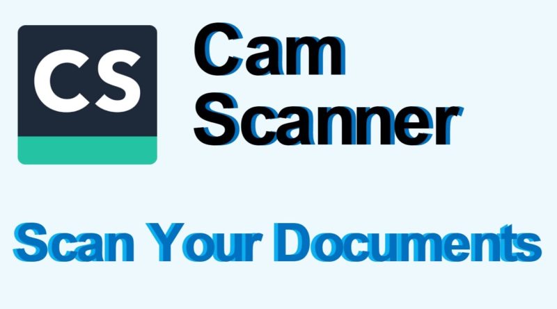Best Android App  CamScanner | Scan Photos, Documents from Mobile Camera || Technical Naresh