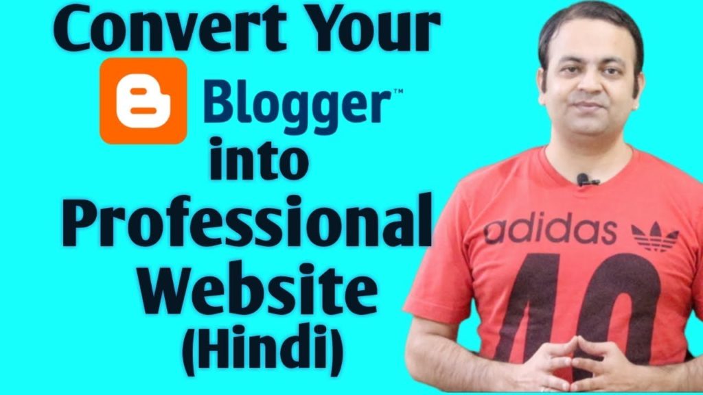 Weblog websites ko professional web site kaise banaye🔥Convert blogger into a professional web site 1