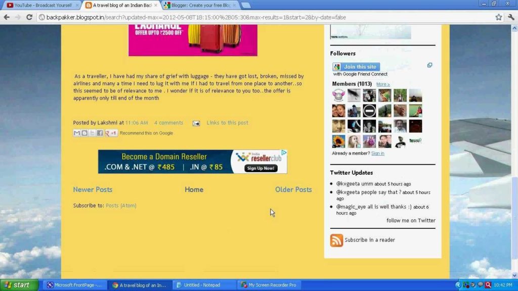 Blogging for Beginners - Blogging for Dummies by eJobsJunction.com